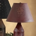 thumbnail image 2 of Park Designs Red Metal Star Shade 6", 2 of 3