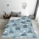 thumbnail image 5 of Balery Cute Hippopotamus Manta de Felpa Suave y Acogedora – Cobija de Franela Aterciopelada para Cama, Lavable y Cálida para Sofá, Mascotas, Transpirable-80"x60", 5 of 7