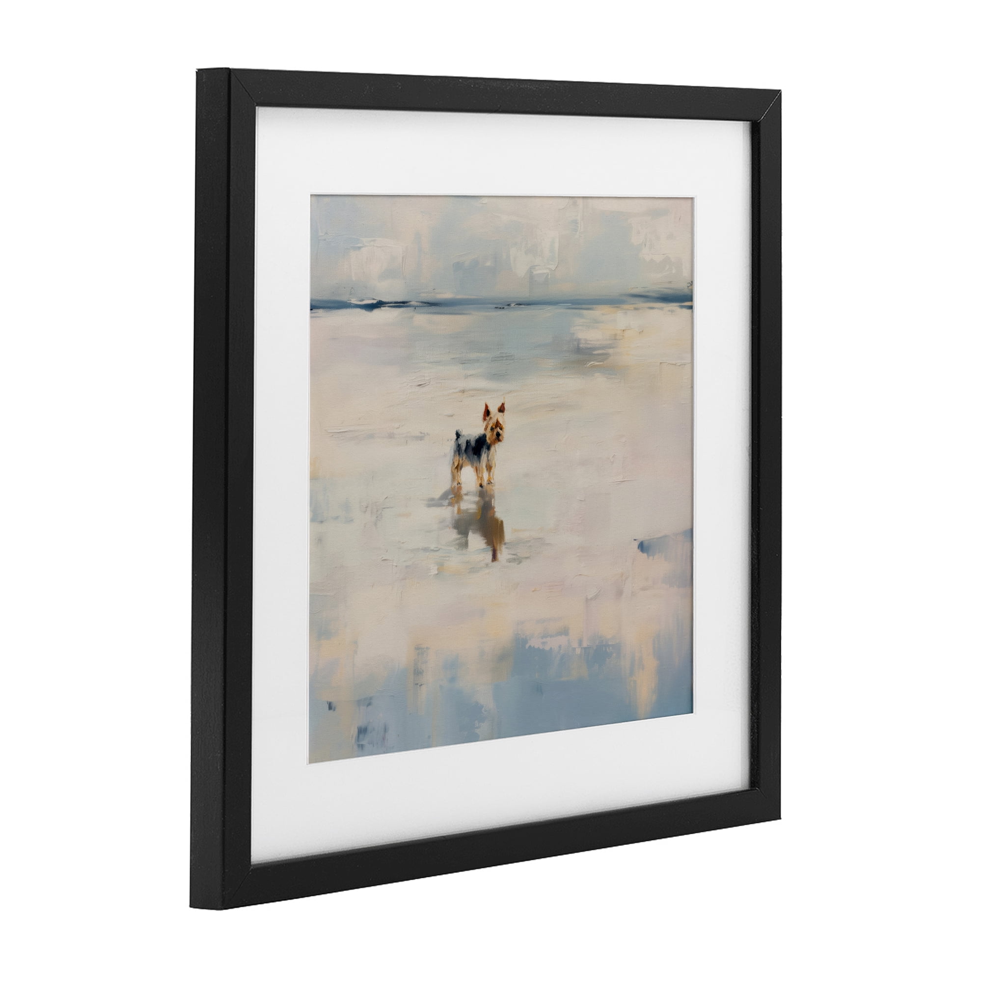 Stupell Industries Quiet Moment By The Sea Black Framed Print Under Glass, design by Svetlana Aleynikova