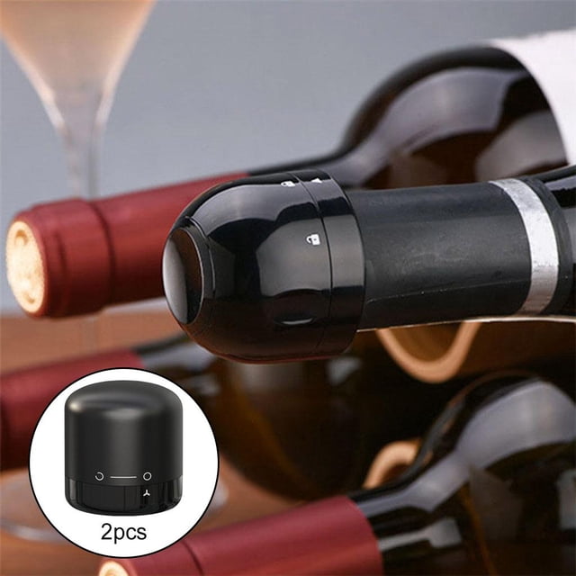 Tapón de reutilizable de 2 piezas, a prueba de , para conservar , seldor, barra, herramienta, tapón de de , perfecl Tapa de la botella