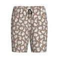 thumbnail image 4 of Wukai Cute Rabbit Men’s Short Pajama Pants With Pockets Soft Sleep Pj Shorts for Men-XX-Large, 4 of 6