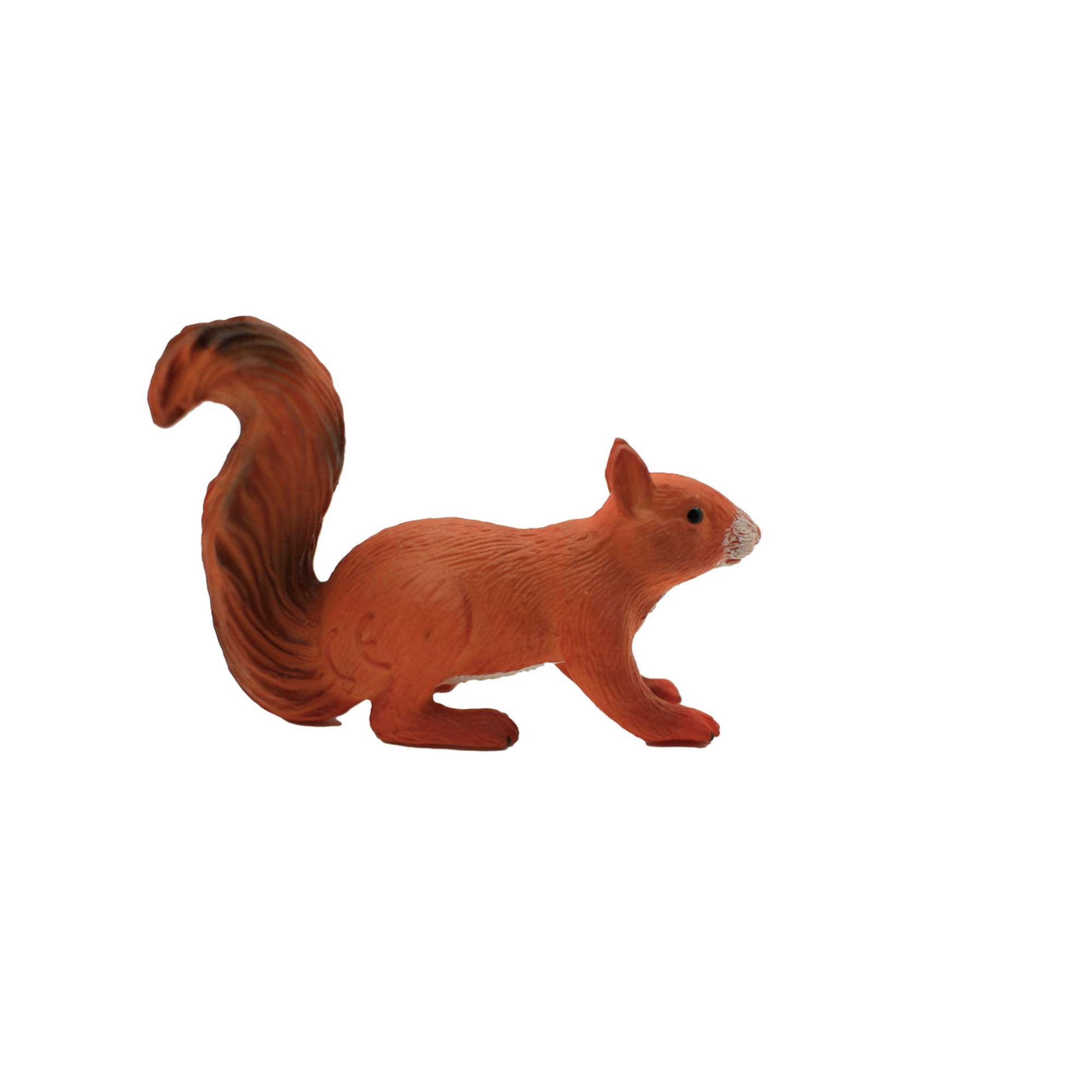Squirrel Realistic Small Toy Model Plastic Replica Forest Animal, Kids Educational Gift 2.5" M055 B640