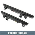thumbnail image 6 of Front Rear LED Side Marker Light 68195788AB for Dodge Challenger Black Lens Amber Red LED Light 2 Pair, 6 of 6