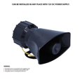 thumbnail image 5 of 12V 100W 125DB Car Horn Megaphone 5-Sound Emergency Warning Alarm Fire Siren for Car Motorcycle, 5 of 5