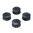 thumbnail image 1 of Perilla de control 4pcs velocidad perillas de control de volumen del tono de reemplazo Gibson Les Paul de la guitarra eléctrica La guitarra parte Negro Tomshoo  Perilla de control, 1 of 6