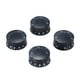 thumbnail image 1 of Perilla de control 4pcs velocidad perillas de control de volumen del tono de reemplazo Gibson Les Paul de la guitarra eléctrica La guitarra parte Negro Irfora Perilla de control, 1 of 7