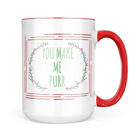 

Christmas Cookie Tin You Make Me Purr Valentine s Day Heart Wreath Mug gift for Coffee Tea lovers
