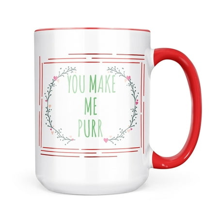 

Christmas Cookie Tin You Make Me Purr Valentine s Day Heart Wreath Mug gift for Coffee Tea lovers