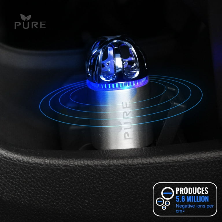 Car Air Purifier Premium Air Ionizer Car Charger Accessory w