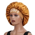 thumbnail image 4 of Constellation-Print Satin Sleep Bonnet & Headband-Wide-Band Soft Wrap for Daily Use, Makeup & Skincare|Adjustable Hair Protector Sagittarius 7CM, 4 of 6