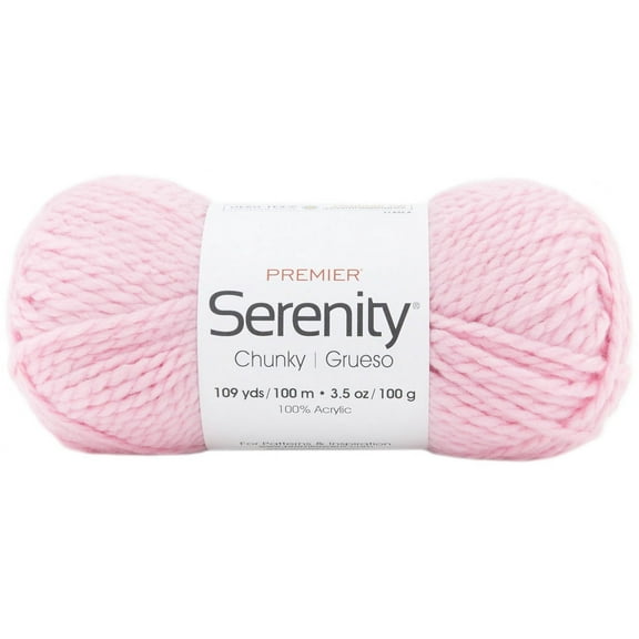 Premier Serenity Chunky Yarn-Lilac Chiffon