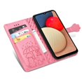 thumbnail image 3 of Funda Cartera FOXDOCK para Samsung Galaxy A02S , Flip PU con Relieve de Gatos y Perros, Tarjetero y Soporte, 3 of 6