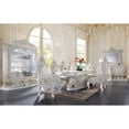 thumbnail image 4 of ACME Adara Wooden Top Dining Table with Single Pedestal in Antique White, 4 of 4