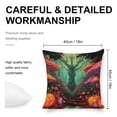 thumbnail image 2 of forest pumpkins mushroomslinen throw pillowcase decoration pillowcase gifting preferred 18x18 inch cushion cover 2 sets sofa pillowcase sofa bedroom living room car, 2 of 8