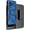 Blue, variant on Case with Clip for Galaxy XCover 7 Pro, Nakedcellphone Rugged Ring Grip Cover with Stand [Built-In Mounting Plate] and [Belt Hip Holster] for Samsung XCover7 Pro Phone (2025, SM-G766) - Matte Black