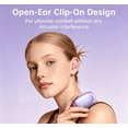 thumbnail image 2 of Open Ear Earbuds Bluetooth 6.0, Clip-On Earbuds Wireless 66H Playtime with ENC Noise Cancelling, IPX7 Waterproof, Comfort Secure Fit for Running Workout, 2 of 7