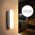 thumbnail image 3 of Matsuzay Barra de luz, lámpara de gabinete recargable, armario de cocina montado, accesorio de iluminación nocturna alimentado por batería de Iluminación y accesorios Botón Corto 3 Color, 3 of 6
