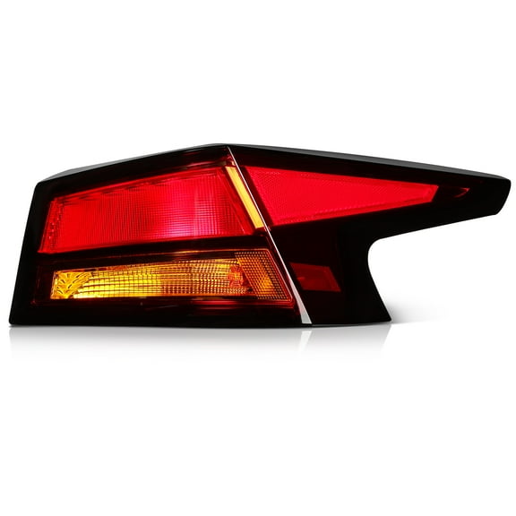 ECCPP Right Side Taillight Assembly Fit with 2019-2022 for Nissan Altima Headlight Red Lens OE:26550-6CA1A,NI2805118 (Bulbs Not include)