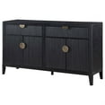 thumbnail image 3 of Jack 64 Inch Sideboard Buffet Console-2 Drawers and 2 Cabinets-Black, 3 of 6