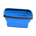 thumbnail image 2 of Piezas plegables bandeja de la herramienta de silicona Organizador de herramientas resistentes bandeja de almacenamiento de herramientas flexibles Azul, 2 of 8