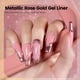 thumbnail image 4 of Esmalte de uñas en gel RARJSM Metallic Chrome Mirror 8 ml Rose Gold, 4 of 6