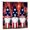 Color 9, variant on Joocar Patriotic Gnomes With Fireworks Polyester Shower Curtain For Home Bathroom Bath Tub Decoration 72x72 inch