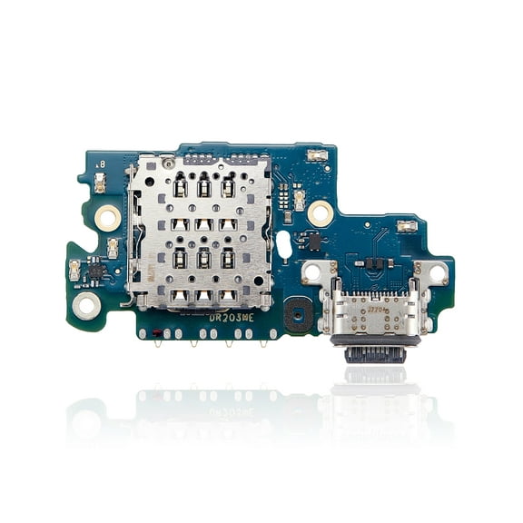 Replacement Charging Port Board With Sim Card Reader Compatible For Samsung Galaxy A53 5G (A536 / 2022)