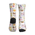thumbnail image 3 of Crew Socks for Women Men, Happy Easter1  Moisture Running Athletic Football Striped Socks Cushion Tube Socks, 3 of 7