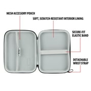 USA Gear 7.5 Inch Hard Shell Electronics Organizer - Compatible with Portable Hard Drive & More