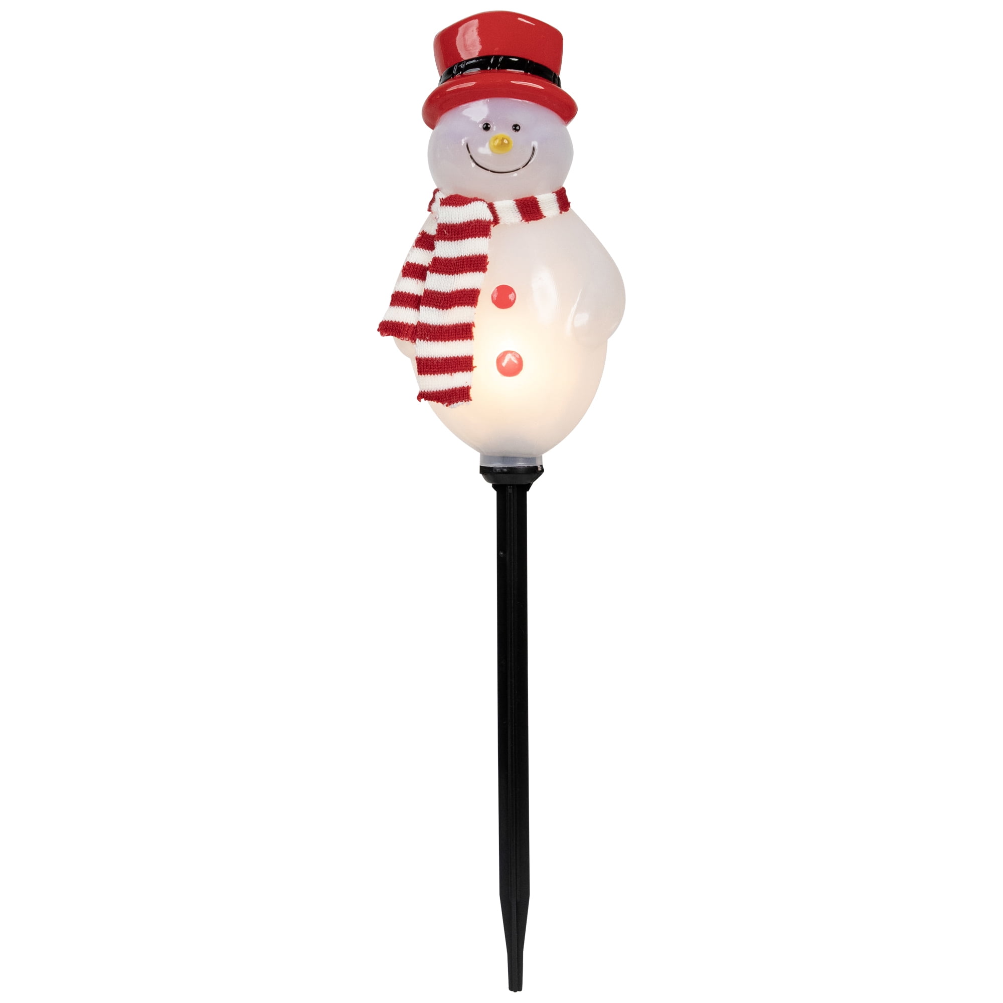 Set of 3 Snowmen Christmas Pathway Markers 16"