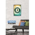thumbnail image 2 of MLB Oakland Athletics - Logo 14 Wall Poster, 14.725" x 22.375", Framed, 2 of 5