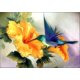 thumbnail image 1 of Kit de pintura por números con pintura de diamantes 5d, imágenes de pintura de diamantes de pájaros y flores (shikai), 1 of 3