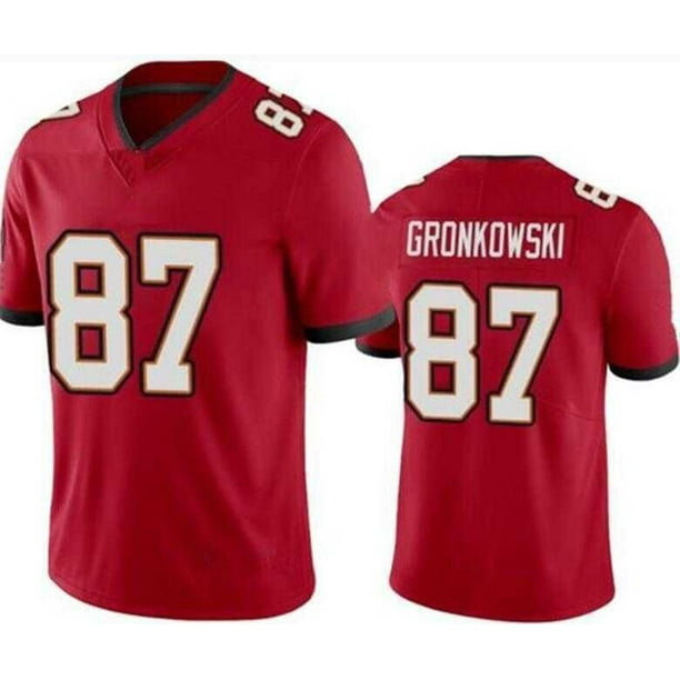 Nike Men's Tampa Bay Buccaneers Rob Gronkowski #87 Red Game Jersey