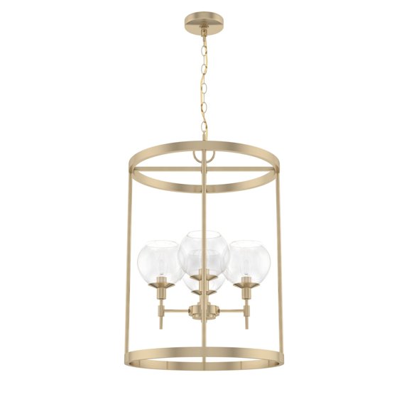 Hunter Fans 18.5" Xidane Ceiling Light Alturas Gold Finish - 4 Bulb Dimmable Pendant for Indoor Glamour