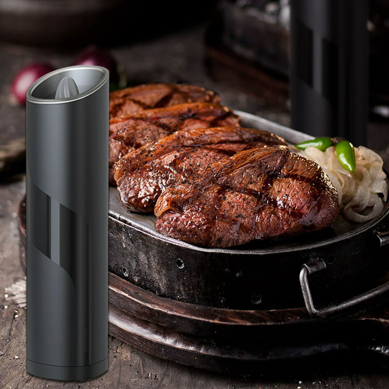 An Adjustable Push-button Salt Shaker Small Cumin Peppercorn Sesame  Seasoning Bottle Steak Colored Black Pepper Can Barbecue Spice Jar For  Kitchen, Restaurant, Barbecue, Picnic, Steak Cooking, Baking Powder, Can  Contain Pepper, Powder
