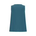 thumbnail image 6 of Women Button Down Tank Tops Summer Vintage Cotton Linen Sleeveless V Neck Shirts Casual Loose Vest Tops with Pockets, 6 of 6