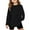 #A09-Black, variant on Girls Long Sleeve T Shirts Size 6-7 Crewneck Winter Tshirts for Girls Casual Basic Girls Tops Cotton Oversized Girls Blouses,3-4 Years Red