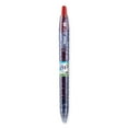 thumbnail image 3 of Pilot 31602 Fine 0.7 mm Retractable Red Ink B2P Bottle-2-Pen Recycled Gel Pen - Translucent Blue Barrel (1-Dozen), 3 of 5