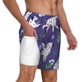 thumbnail image 6 of Rocae Cute Dog for Men's Swim Trunks Quick Dry With Two Side Pockets and One Lined Patch PocketLarge, 6 of 9