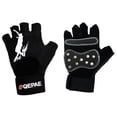 thumbnail image 2 of Guantes de ciclismo de medio dedo, patinaje, senderismo, ropa deportiva, acolchados en gel y antichoque. L, 2 of 8