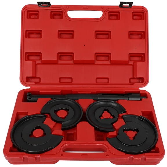 ECCPP 5 PCS Suspension Coil Spring Compressor Repair Tools Set Fit For Mercedes For Benz