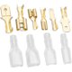 thumbnail image 5 of Cold Pressed Gold Male Female Spade Connector Kit - 135 Pieces, 2.8/4.8/6.3mm, for Secure Electrical Connections, 5 of 5