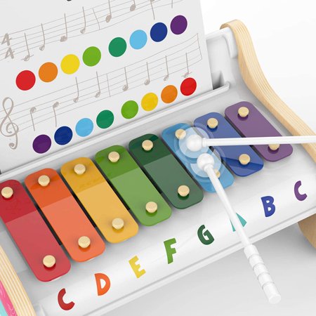 Xylophone En Bois Pour Enfants Jouet D Instrument De Musique Pour Bebe Avec 2 Maillets De Xylophone Et 3 Cartes Musicales Cadeau D Anniversaire De Vacances Pour 1 2 Ans Garcons Filles Tout Petits Xylophone En Bois Pour Enfants Jouet D Instrument De Musique Pour Bebe Avec 2 Maillets De Xylophone Et 3 Cartes Musicales Cadeau D Anniversaire De Vacances Pour 1 2 Ans Garcons Filles Tout Petits