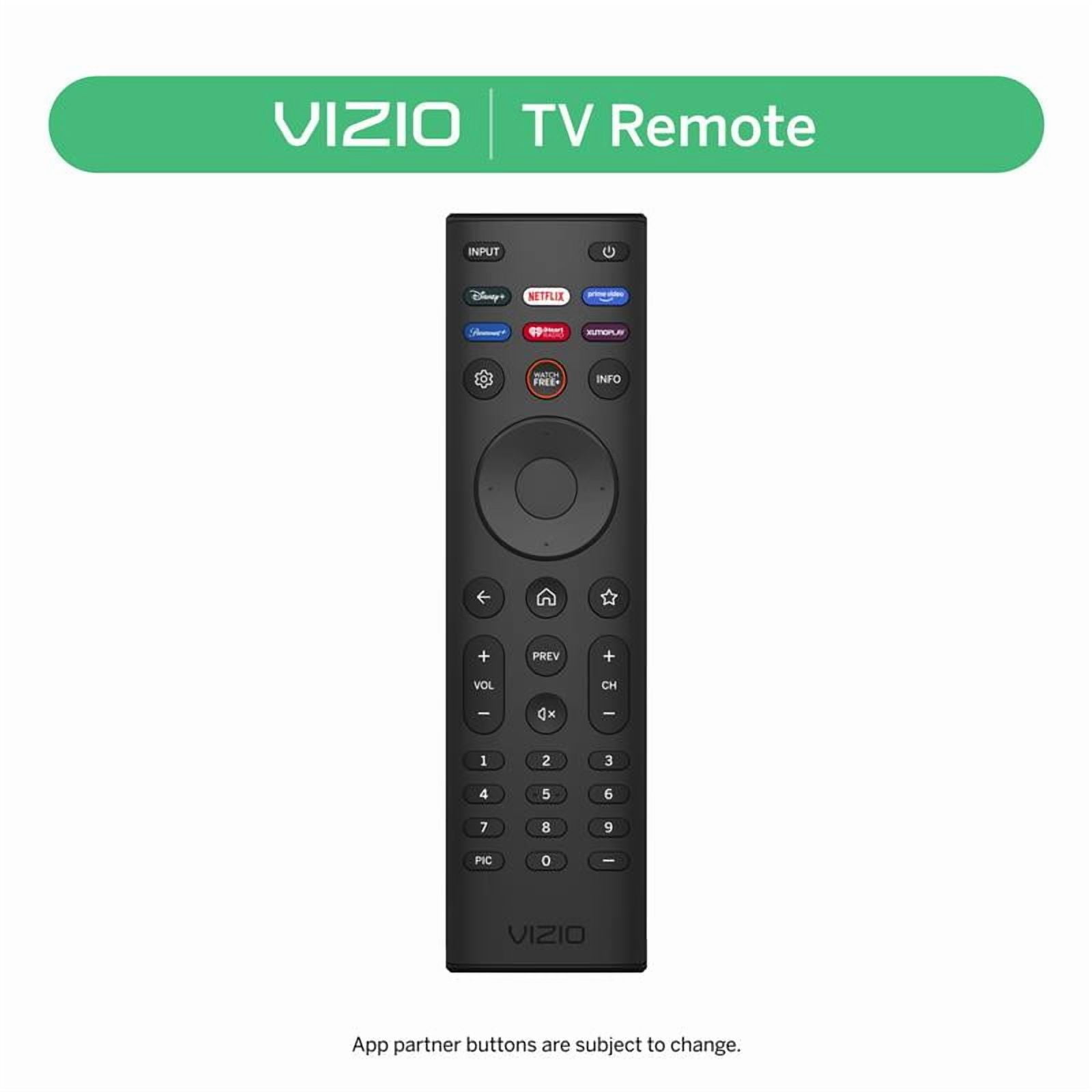 VIZIO TV Remote (Universal) - XRT140