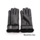 thumbnail image 3 of Minnieouse 1 par de guantes de cuero para ciclismo, reemplazo portátil de moda de Color sólido, guantes térmicos cálidos para mantener las mujeres, guantes y mitones Negro Minnieouse AP013376-01, 3 of 6