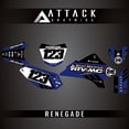 thumbnail image 3 of Attack Graphics Custom Renegade Complete Bike Graphics Kit for Yamaha TTR 50E 2008, 3 of 4