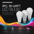 thumbnail image 2 of Artograph 3 Pack 25W LED Bulbs EZ Tracer LED Tracer Projector, Bulbs Only, White, 2 of 6