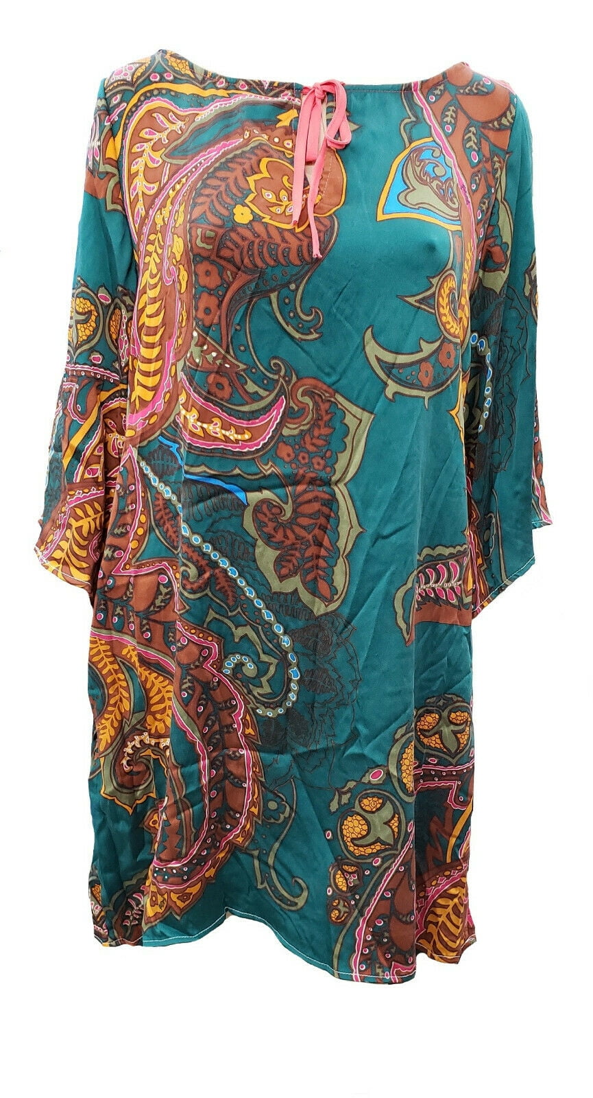 hale bob silk dress