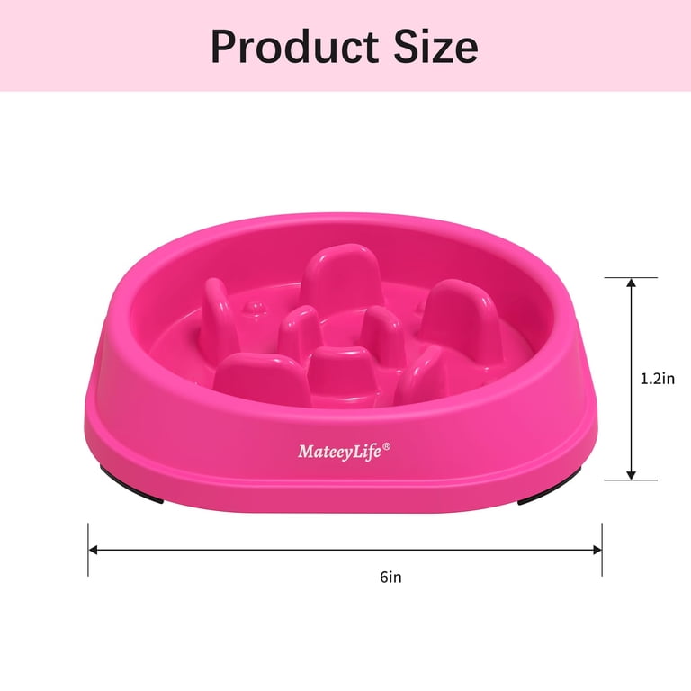 MateeyLife Slow Feeder Dog Bowl, Maze Pattern, Non-Slip photo 3