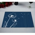 thumbnail image 2 of EREHome Cartoon Dandelion Placemat Table Mat Cup Mat 12x18 inch,Set of 2, 2 of 2